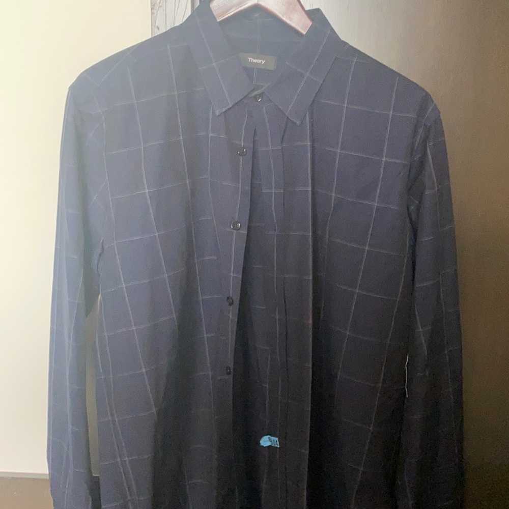 Theory Button Down - image 1